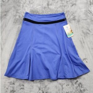 NEW Stonewear Skirt Womens XS Blue Pippi Yoga Ubersoft Pull On Sporty Athleisure